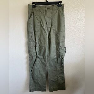 Abercrombie & Fitch Army Green Cargo Pants 4